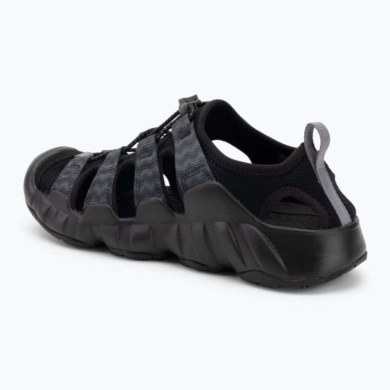KEEN Hyperport H2 sandali da uomo nero/grigio acciaio 3