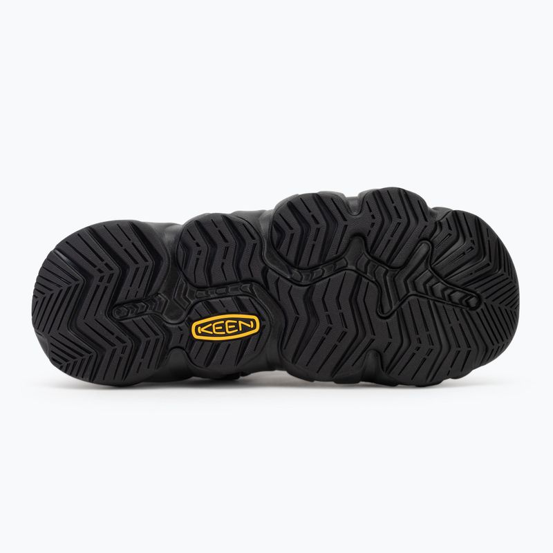KEEN Hyperport H2 sandali da uomo nero/grigio acciaio 4