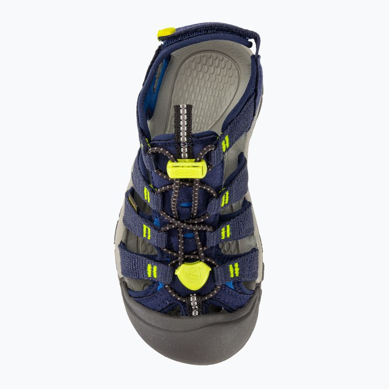 KEEN Newport Boundless, sandali da bambino in accademia marina/sera primula 6