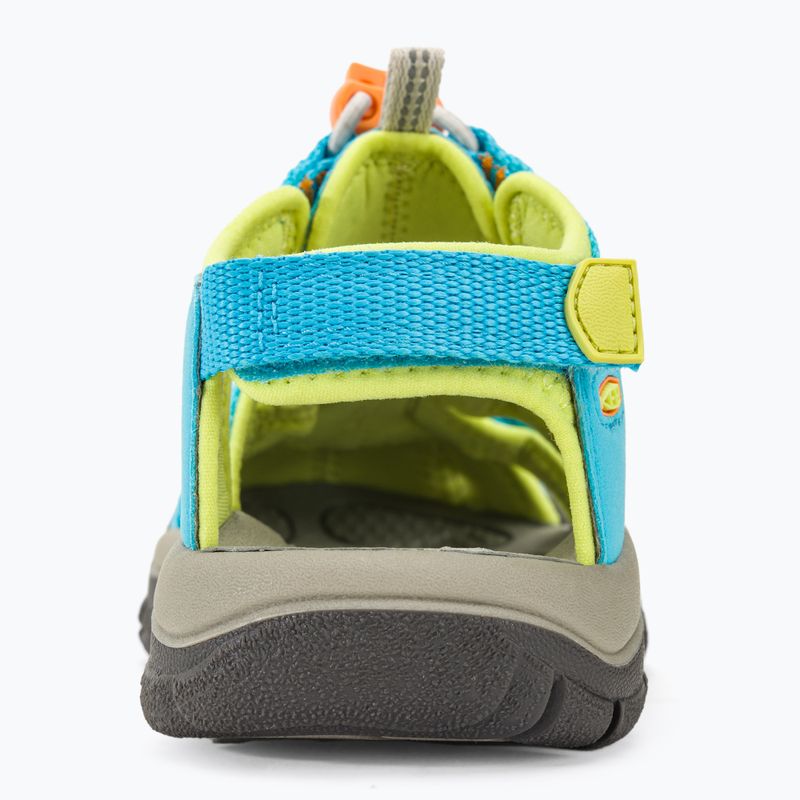 KEEN Newport Boundless sandali da bambino blu atollo/verde daiquiri 7