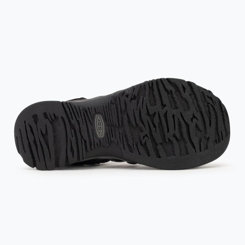 KEEN Whisper nero/grigio acciaio - sandali da donna 4