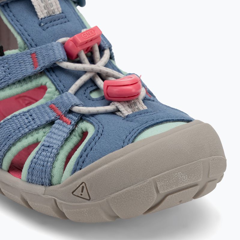 KEEN Seacamp II CNX sandali per bambini blu coronet/rosa caldo 7