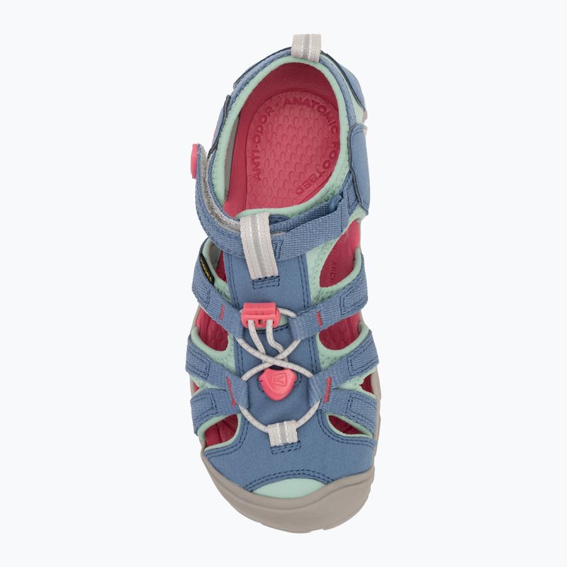 KEEN Seacamp II CNX sandali junior blu coroncina/rosa calda 5