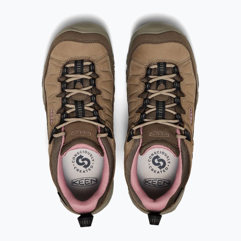 Scarpe da trekking donna KEEN Targhee IV Wp brindle/nostalgia rose 6