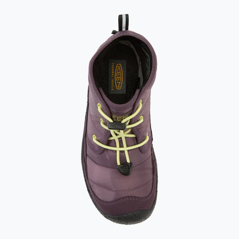 KEEN Howser II Chukka WP stivali junior prugna perfetta/daiquiri verde 5