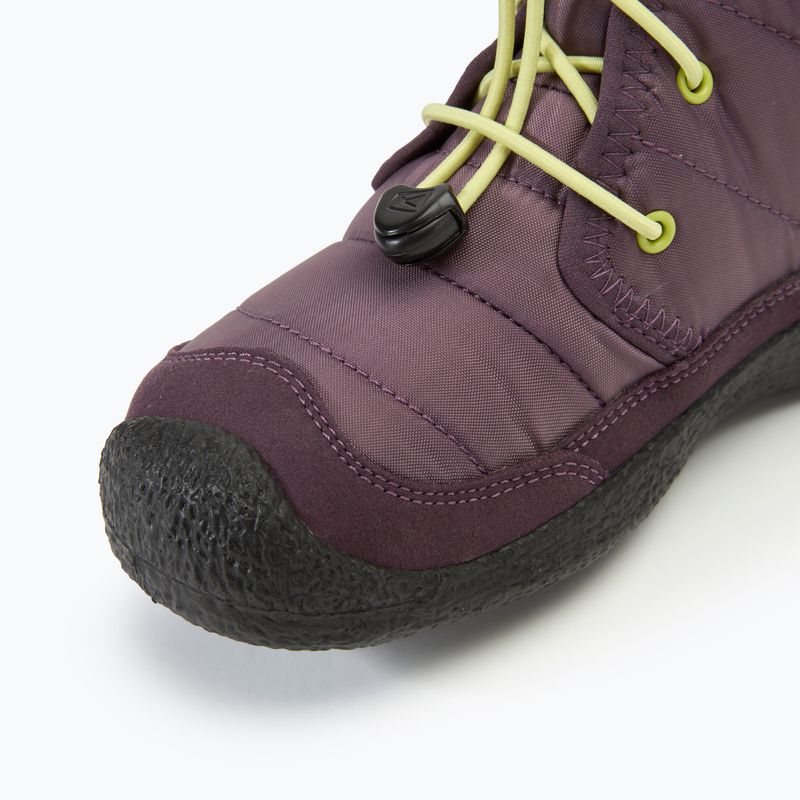 KEEN Howser II Chukka WP stivali junior prugna perfetta/daiquiri verde 7