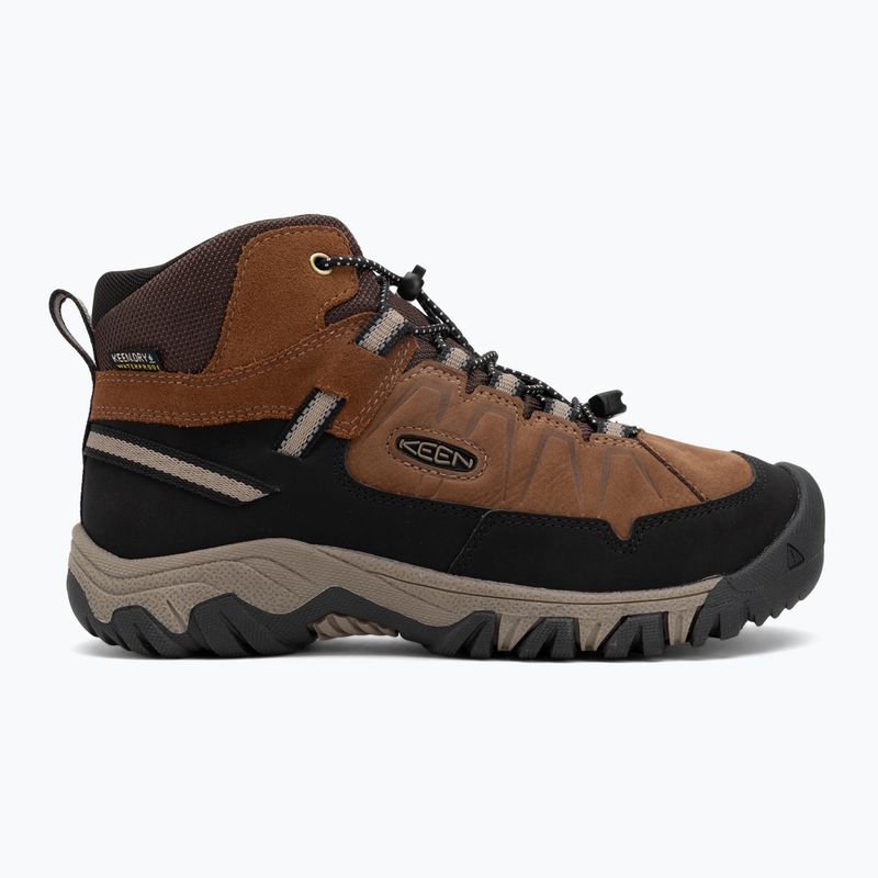 Scarpe da trekking per bambini KEEN Targhee IV Mid Waterproof bison/brindle 2