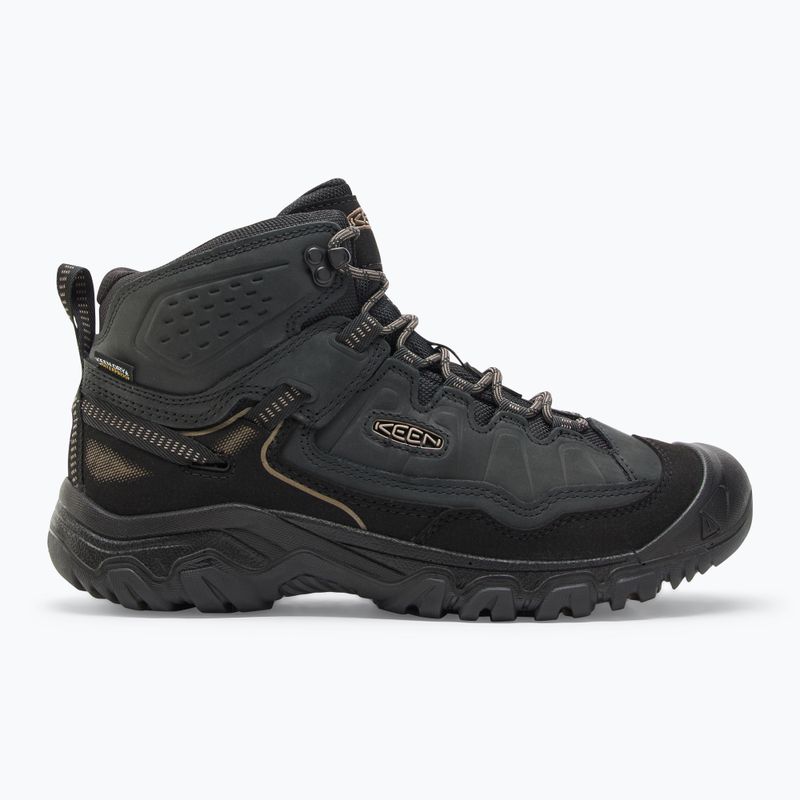 KEEN Targhee IV Mid WP - Stivali da trekking da uomo, triplo nero 2