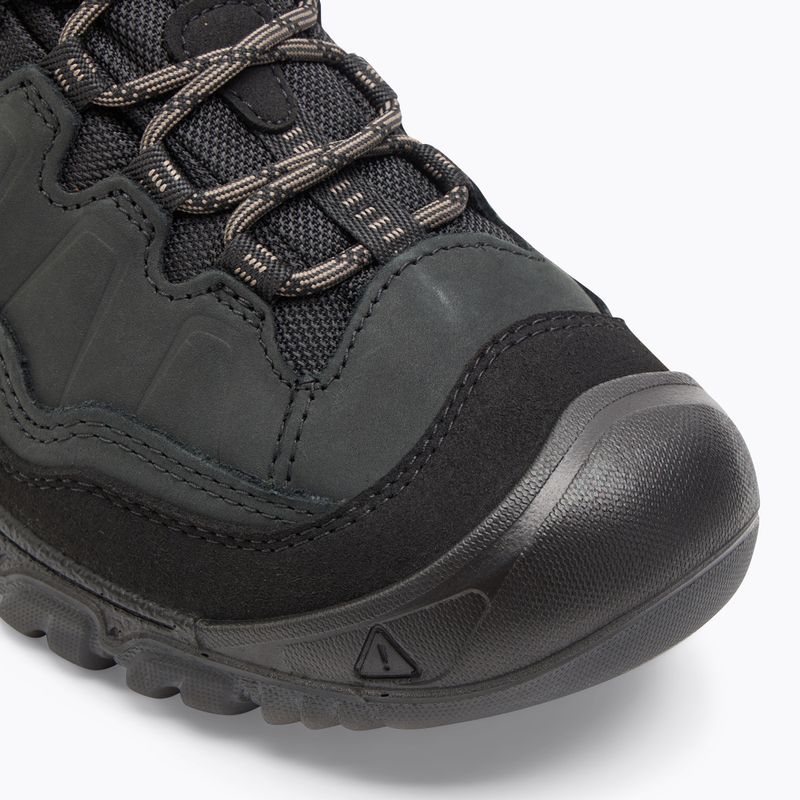 KEEN Targhee IV Mid WP - Stivali da trekking da uomo, triplo nero 7