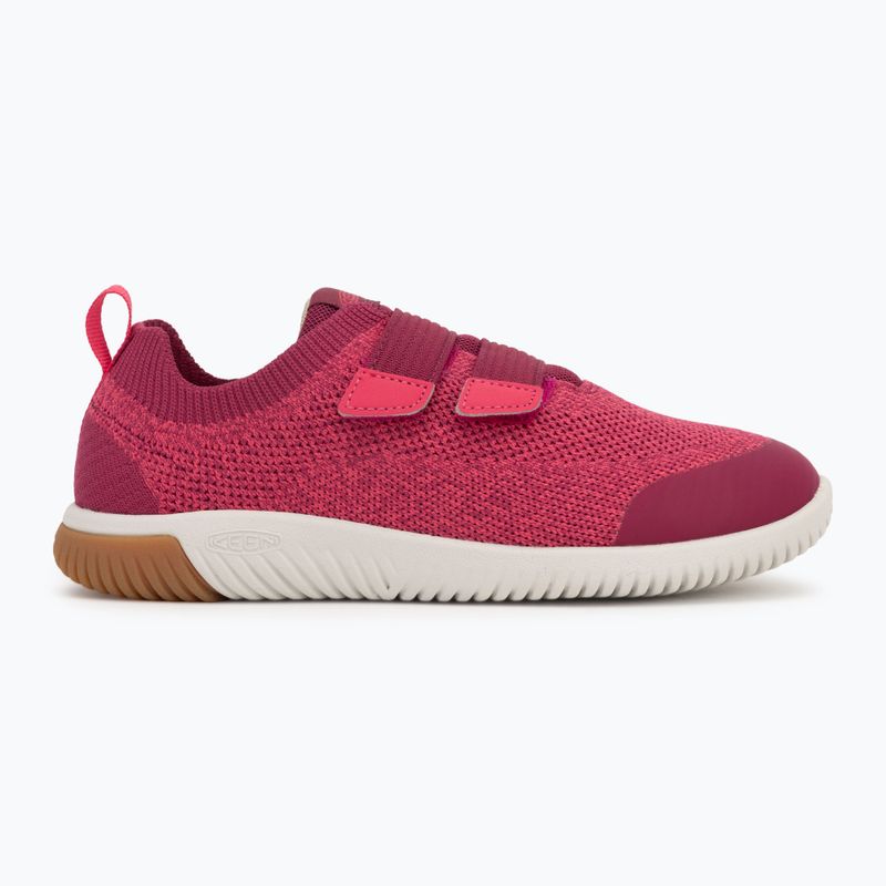 KEEN Knx Knit Ds scarpe junior beaujolais/ lampone 2