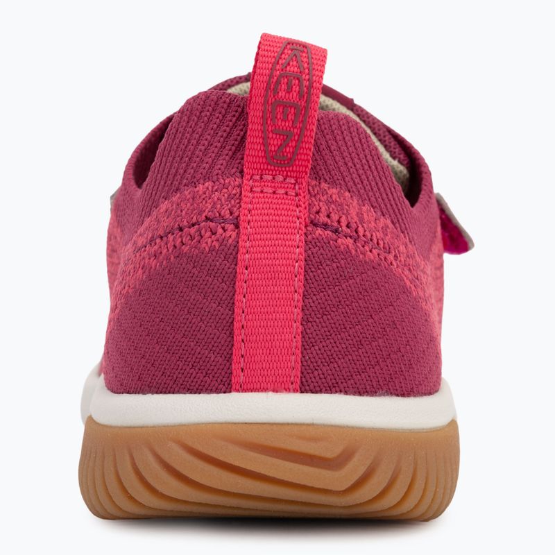 KEEN Knx Knit Ds scarpe junior beaujolais/ lampone 6
