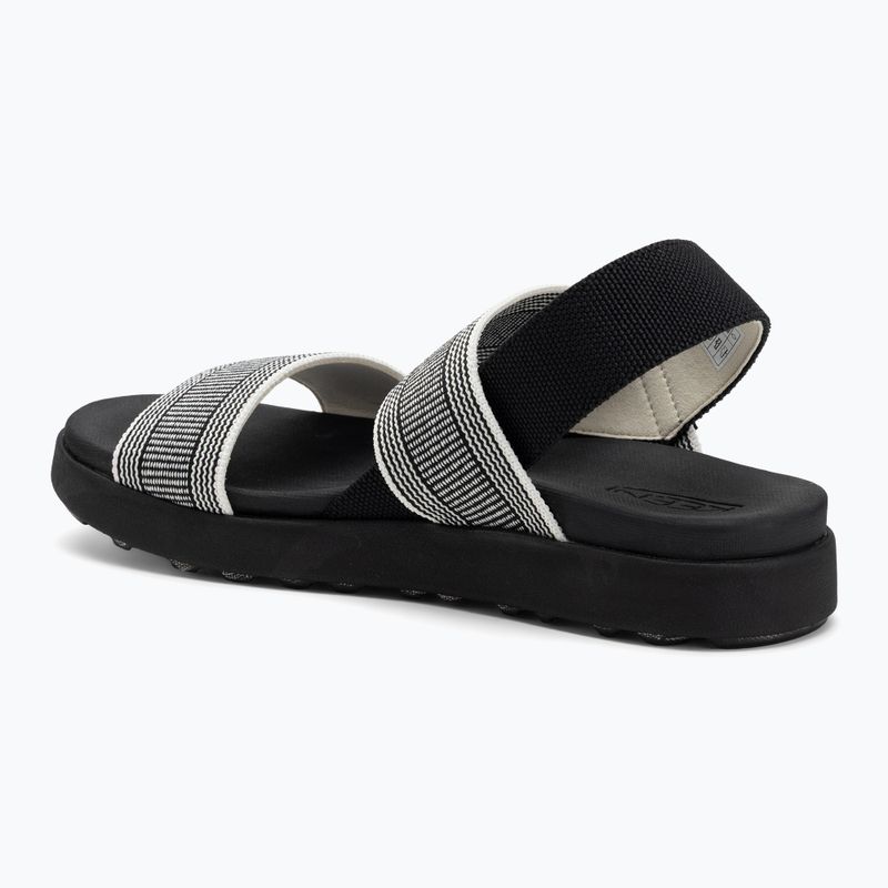 Sandali KEEN Elle Backstrap da donna nero/bianco stella 3