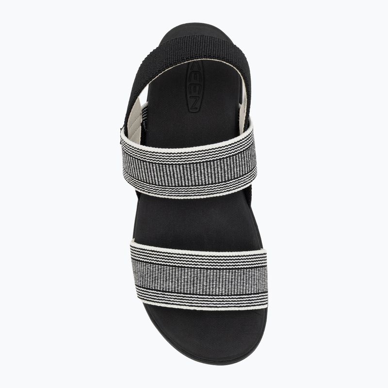 Sandali KEEN Elle Backstrap da donna nero/bianco stella 5