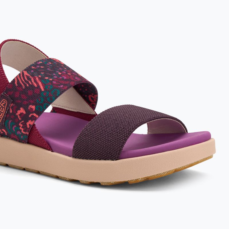 Sandali KEEN Elle Backstrap da donna beaujolais/plum perfetto 7
