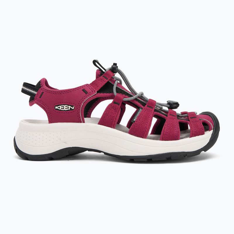 KEEN Astoria West sandali da donna beaujolais/star white 2