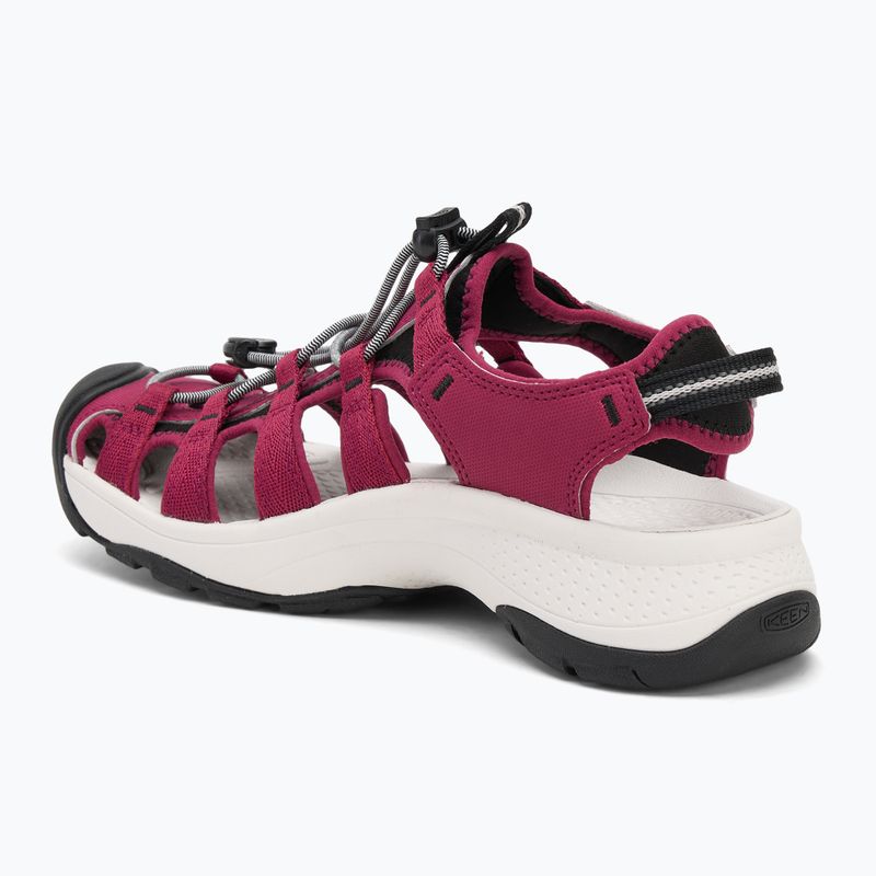 KEEN Astoria West sandali da donna beaujolais/star white 3