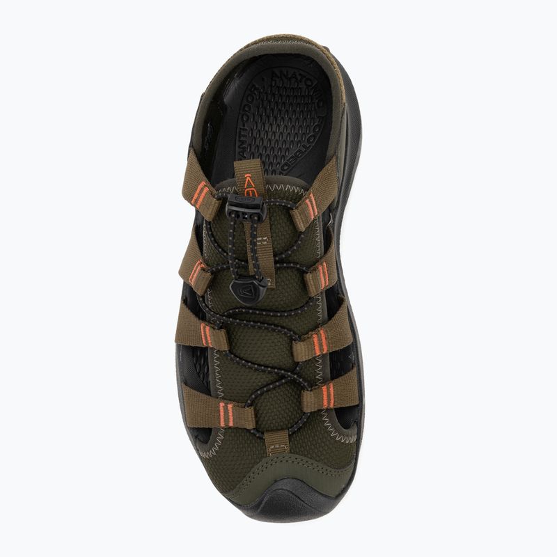 KEEN Seanik H2 sandali da uomo foresta notte/oliva scura 5