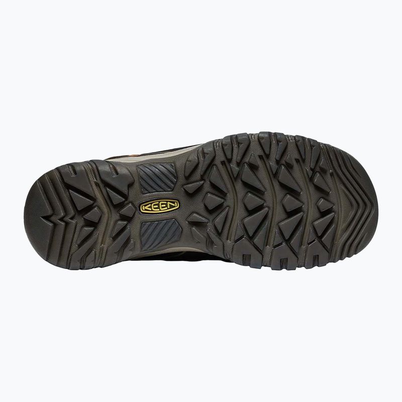 Scarpe da trekking uomo KEEN Targhee IV WP sea turtle/roasted pecan 12