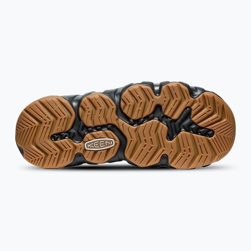 KEEN Hyperport Fisherman Sandali da uomo in pelle brindle/ oak buff 9