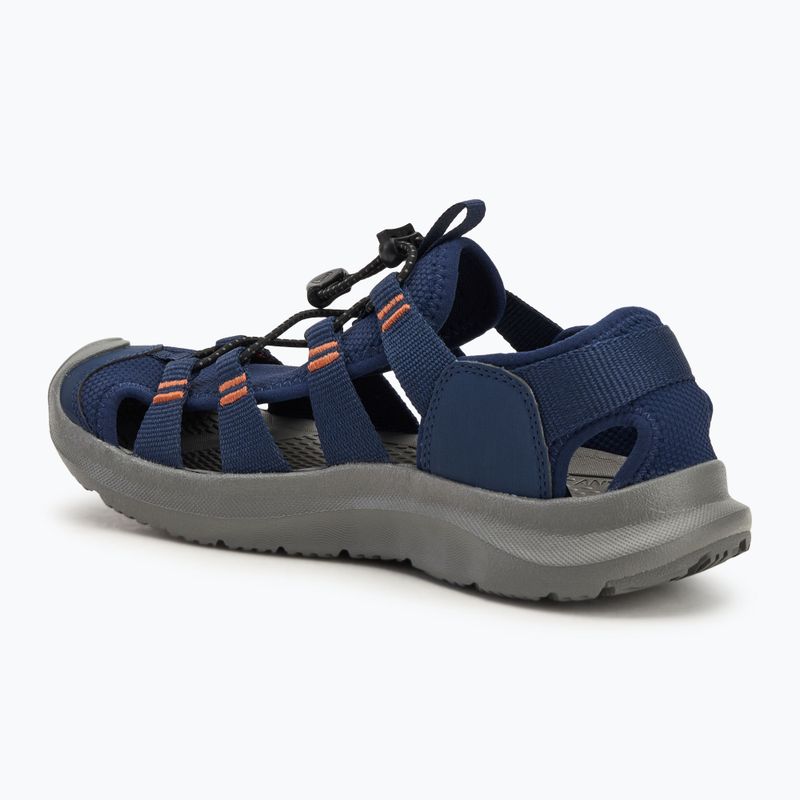 KEEN Seanik H2 accademia navale/fiamma d'oro sandali da uomo 3