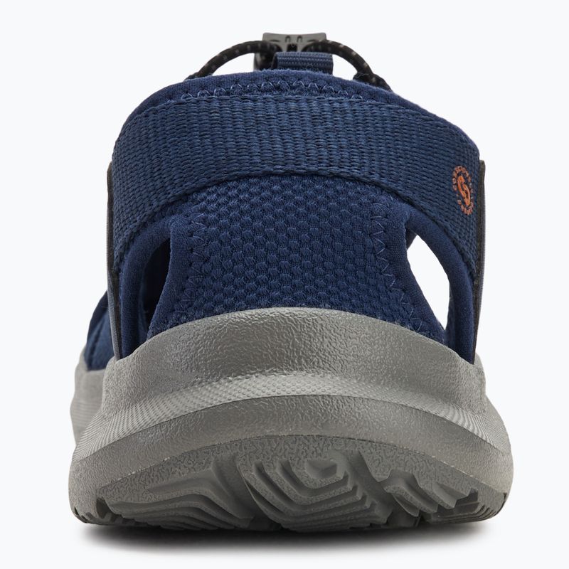 KEEN Seanik H2 accademia navale/fiamma d'oro sandali da uomo 6