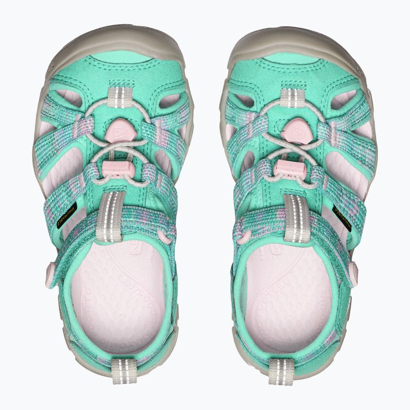 KEEN Seacamp II CNX sandali per bambini aqua/rosa 5