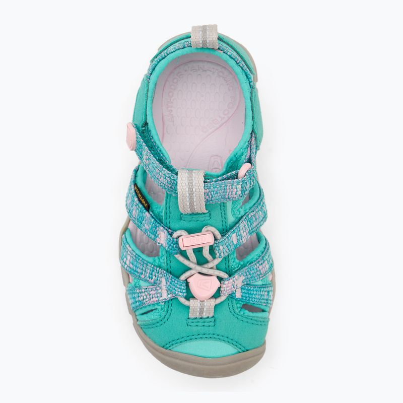 KEEN Seacamp II CNX sandali per bambini aqua/rosa 5