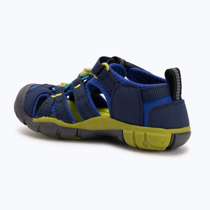 KEEN Seacamp II CNX, sandali per bambini dell'accademia navale/cartreuse 3
