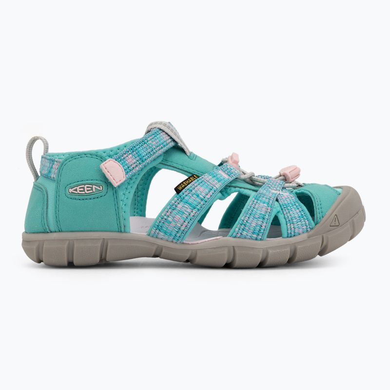 Sandali junior KEEN Seacamp II CNX bright aqua/giggle pink 2