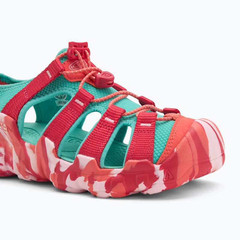 Sandali KEEN Hyperport H2 lampone/blu piscina per bambini 7