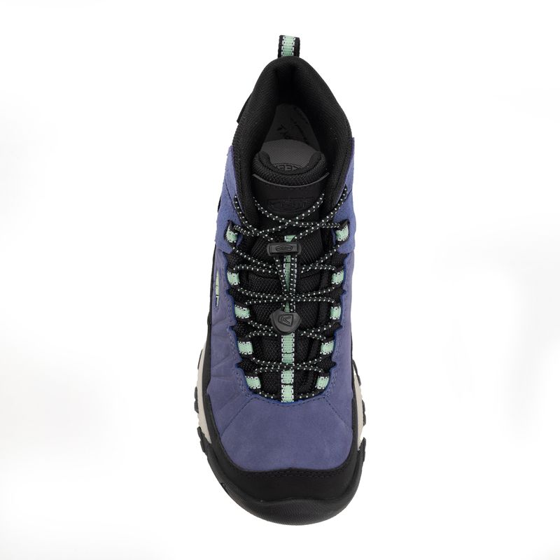 Scarpe da trekking bambino KEEN Targhee IV Mid Waterproof skipper blue/hemlock 5