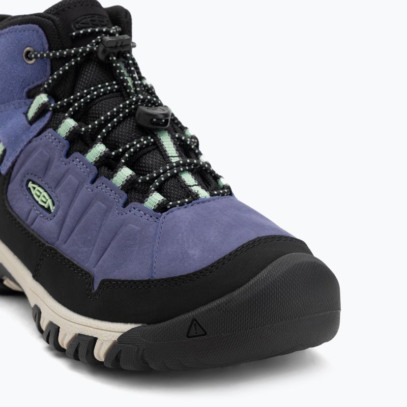 Scarpe da trekking bambino KEEN Targhee IV Mid Waterproof skipper blue/hemlock 7