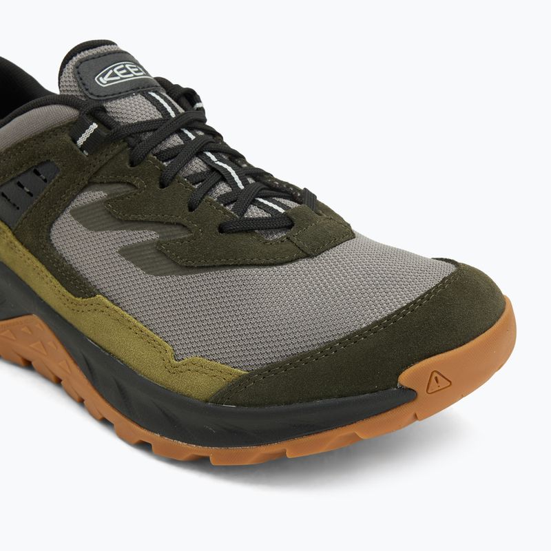 Scarpe da trekking uomo KEEN Hightrail Waterproof Steel Grey/Forest Night 7