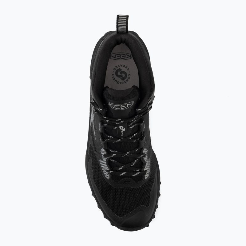 Scarpe da trekking uomo KEEN Zionic Nxt Mid Wp triple black 5