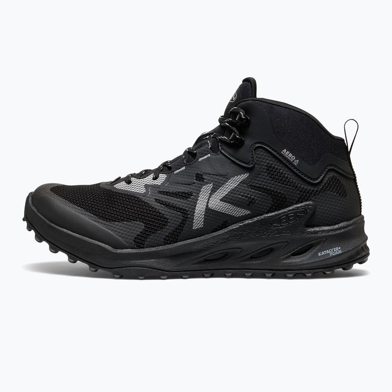 Scarpe da trekking uomo KEEN Zionic Nxt Mid Wp triple black 2