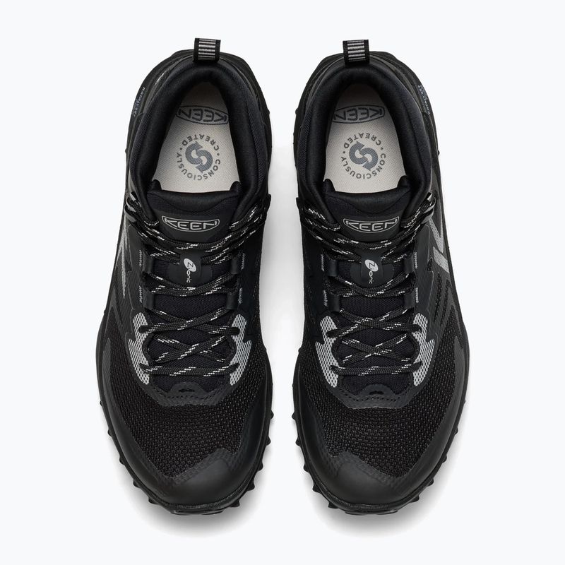 Scarpe da trekking uomo KEEN Zionic Nxt Mid Wp triple black 5