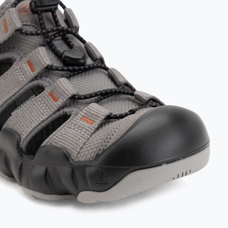 Sandali da uomo KEEN Hyperport H2 steel grey/burnt brick 7
