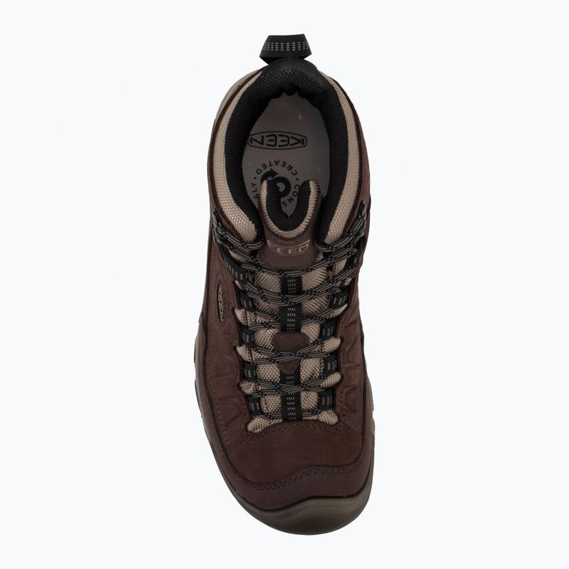 Scarpe da trekking uomo KEEN Targhee IV Mid Wp java/bridnle 5
