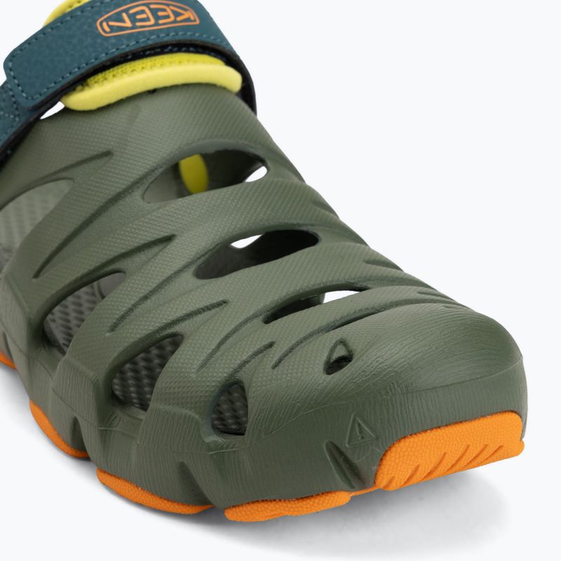 Sandali per bambini KEEN Hyperflt green/orange peel 8