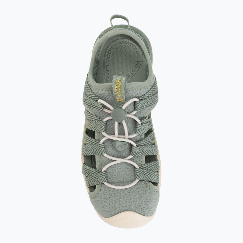 Sandali da donna KEEN Whisper Lite lily pad/cream gold 5