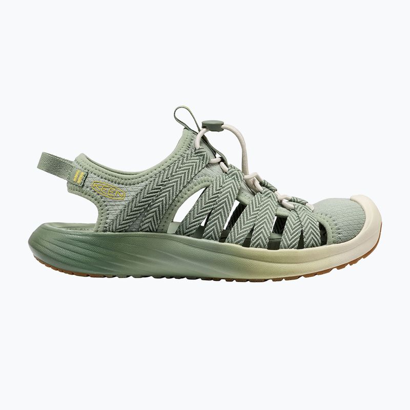 Sandali da donna KEEN Whisper Lite lily pad/cream gold 3