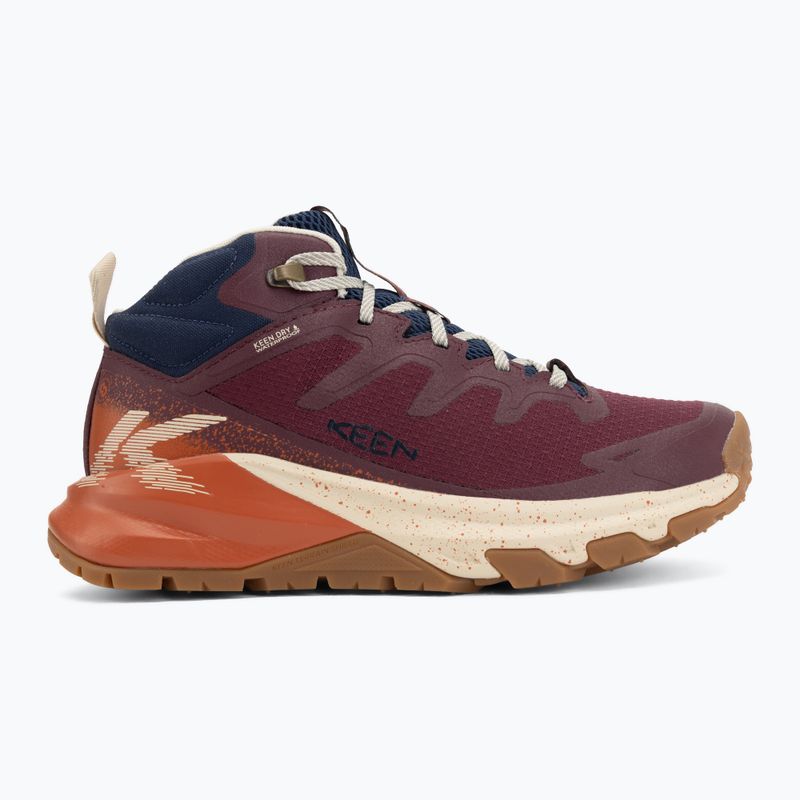 Scarpe da trekking donna KEEN Targhee Apex Mid Wp fig/burnt brick 2
