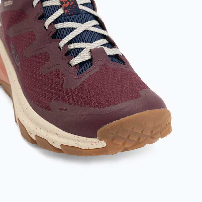 Scarpe da trekking donna KEEN Targhee Apex Mid Wp fig/burnt brick 7