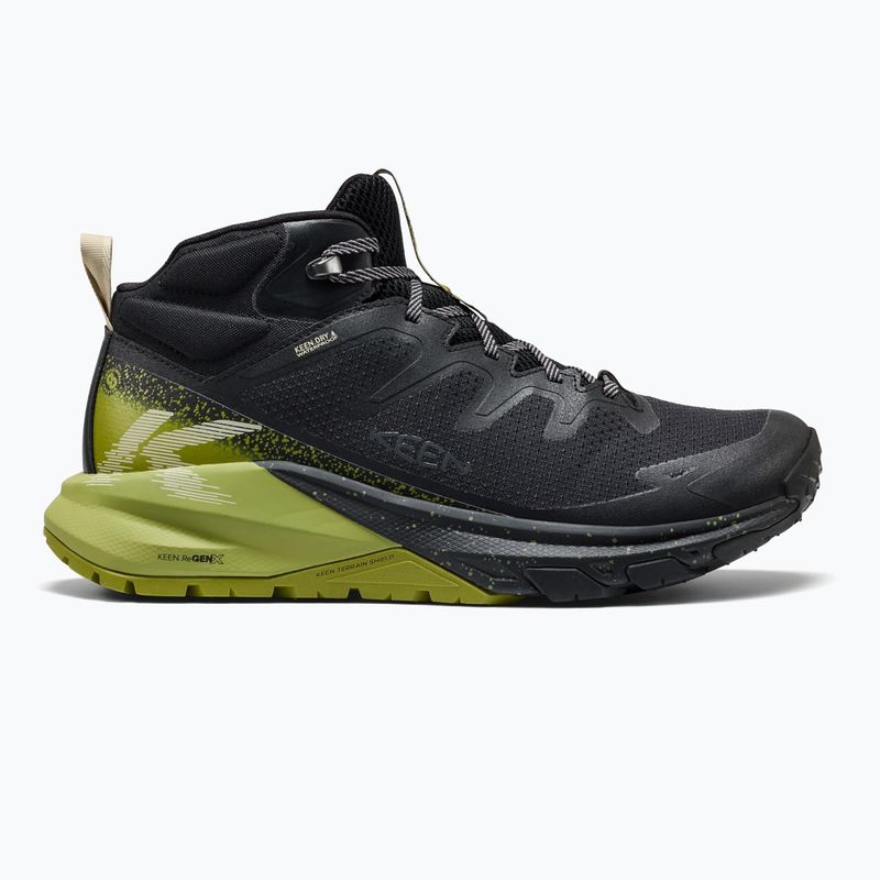 Scarpe da trekking uomo KEEN Targhee Apex Mid Wp black/golden cypress 2