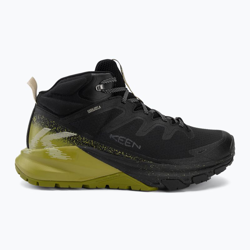 Scarpe da trekking uomo KEEN Targhee Apex Mid Wp black/golden cypress 2