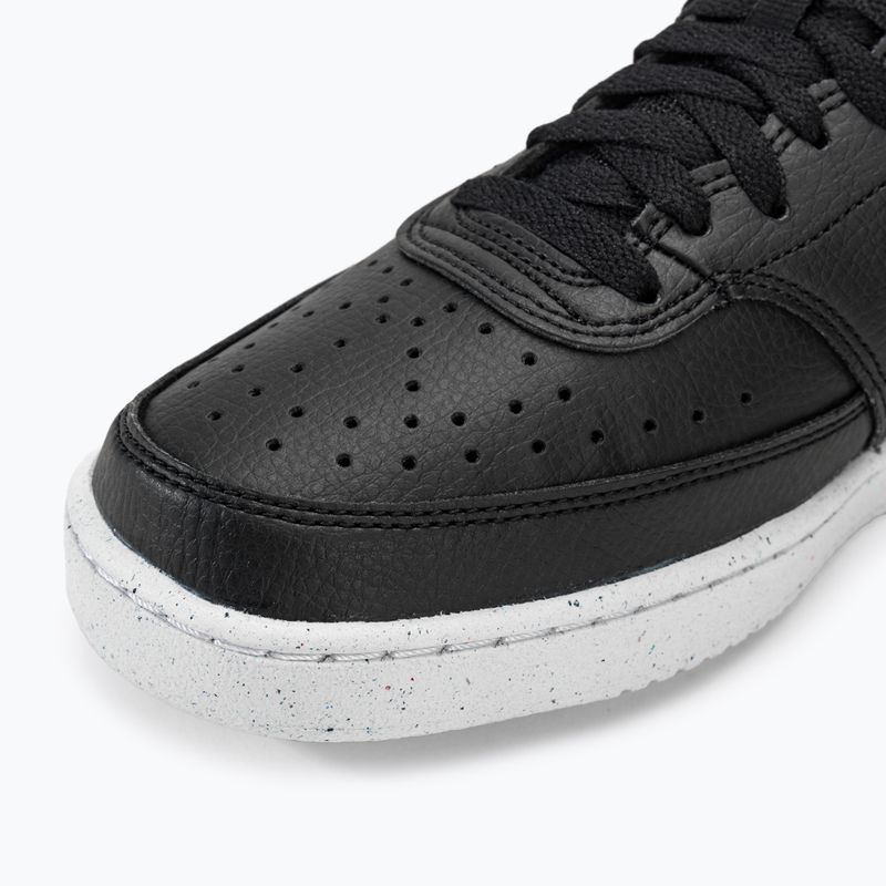 Scarpe da uomo Nike Court Vision Low Next Nature nero/bianco/nero 7