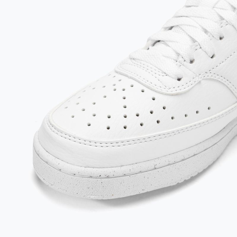 Scarpe da uomo Nike Court Vision Low Next Nature bianco/bianco/bianco 7