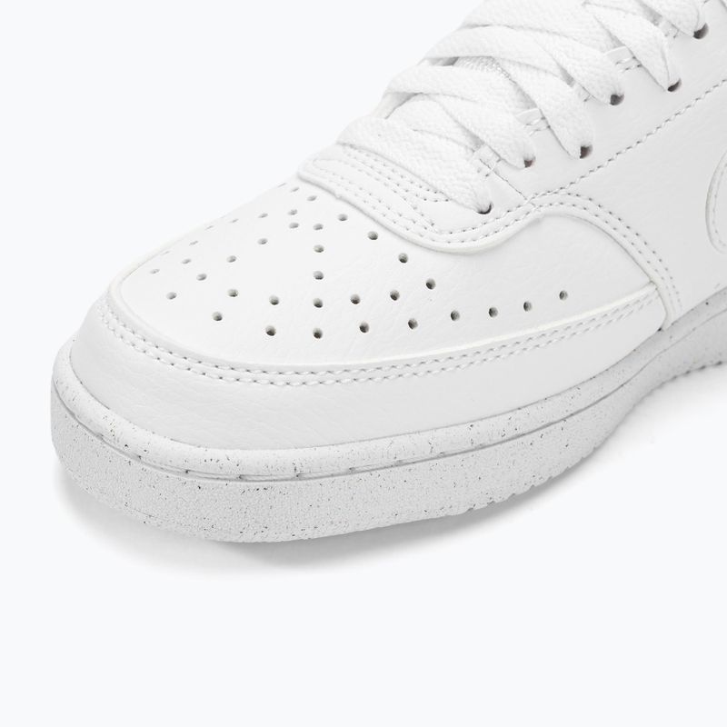 Scarpe da donna Nike Court Vision Low Next Nature white/white/white 8