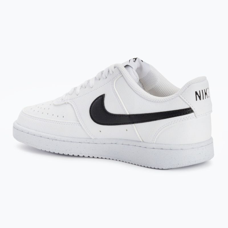 Nike Court Vision Low Next Nature scarpe da donna bianco/nero 4