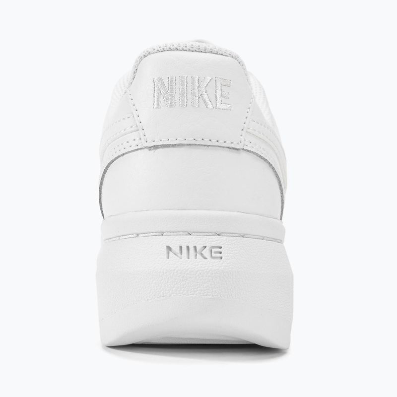 Nike Court Vision Alta scarpe da donna bianco / bianco / bianco 7
